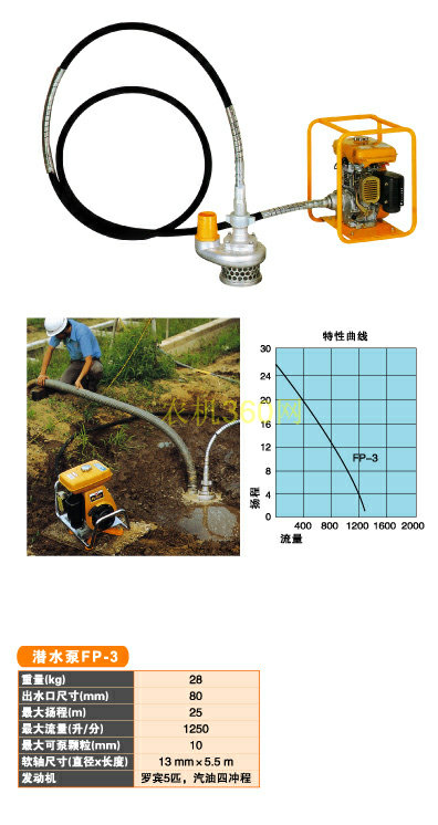 FP-3潜水泵图片