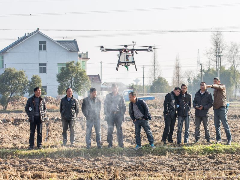 空行飞行器3W-KX-D6-10L六轴植保无人机图片